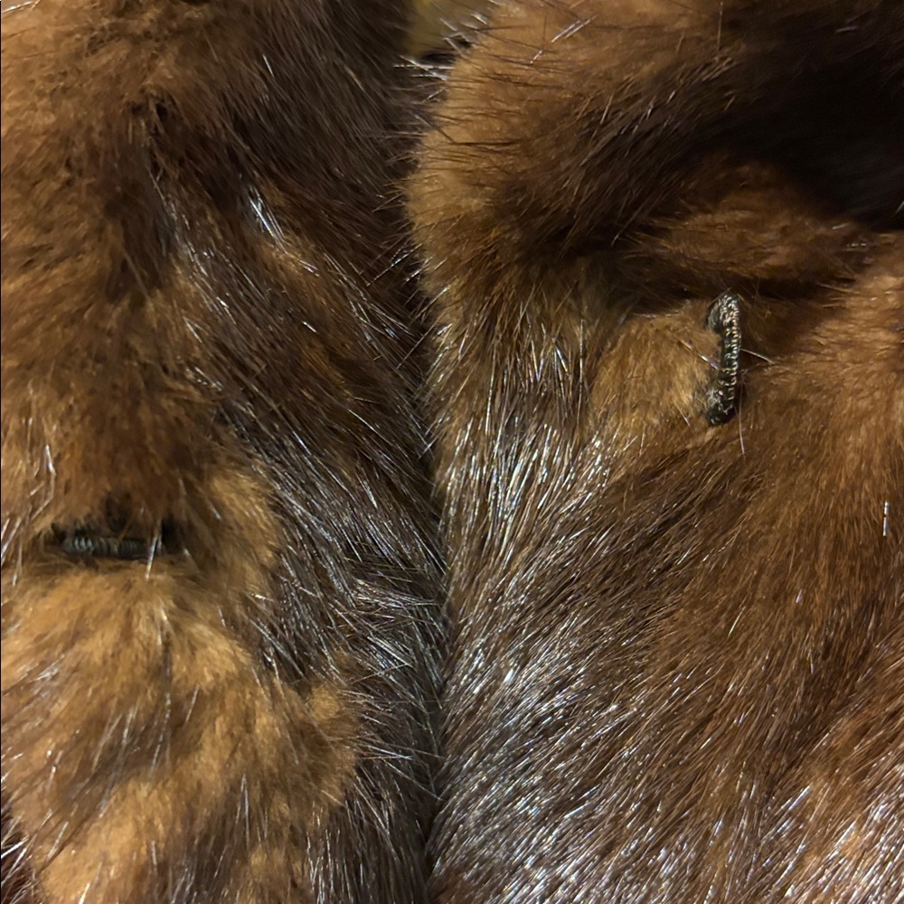 Vintage Mink Genuine Full Length Custom Made Coat - Picture 16 of 17